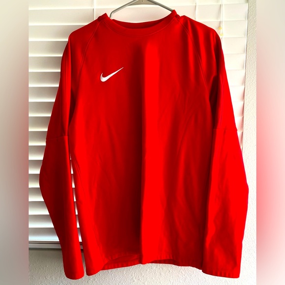 Nike Other - Men’s Nike Red Long Sleeve Sweatshirt